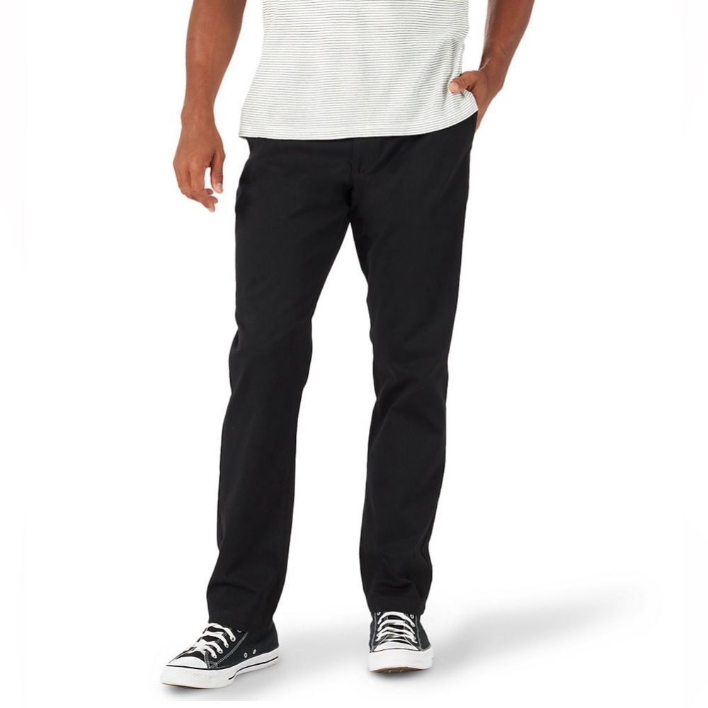 Lee Extreme Comfort MVP‎ Relaxed-Fit Pants Black Size 30x31 (tag is 30x32)